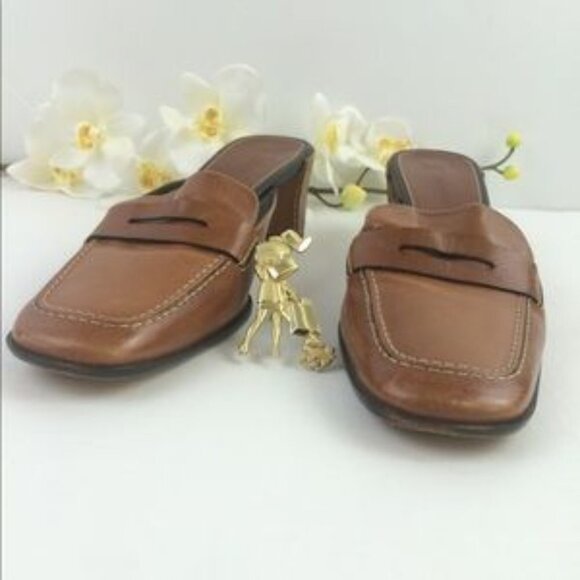 Cole Haan Country, Mules Slip On Shoes 8.5 Brown - Picture 3 of 8